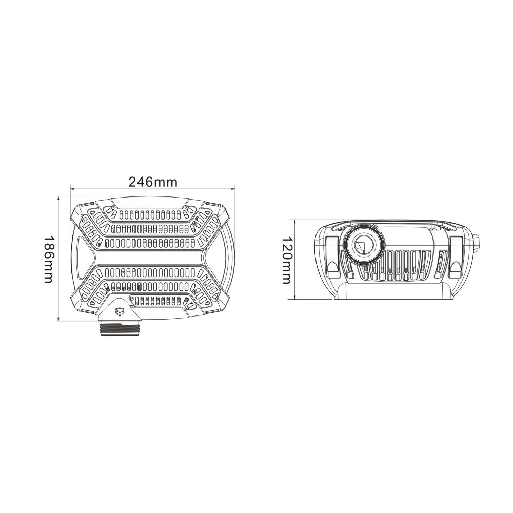 BluFlow 5.200 - Pompe de bassin efficace et économe en énergie - 40 watts