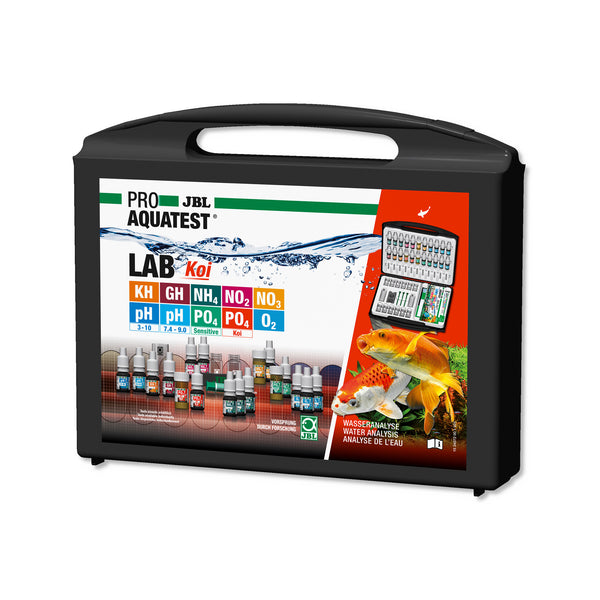 JBL ProAquaTest Lab Koi – Kit de test avancé pour bassins à koï et amateurs expérimentés