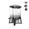 BluFeeder - Distributeur automatique intelligent pour poissons de bassin à énergie solaire - Réservoir 6L - Wifi / Bluetooth