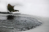 IJsvrij houden vijver in de winter